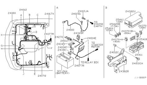 1998 nissan frontier power distribution box|Nissan Frontier wiring diagram.